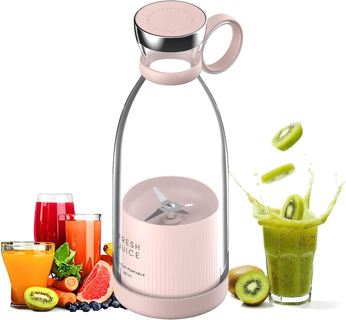 FreshJuice™ | Licuadora Portátil para Batidos y Zumos 🍓