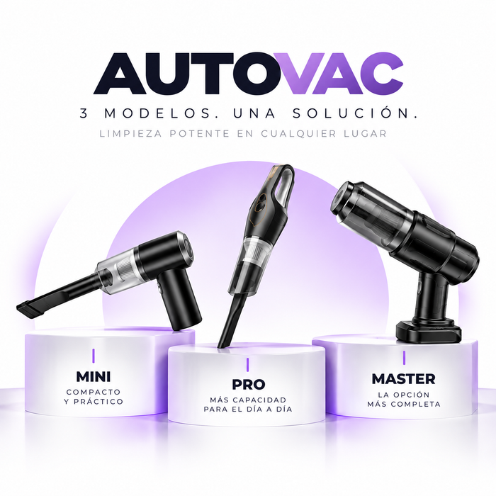 AUTOVAC DAYS™  - 3 modelos. Una oferta especial.