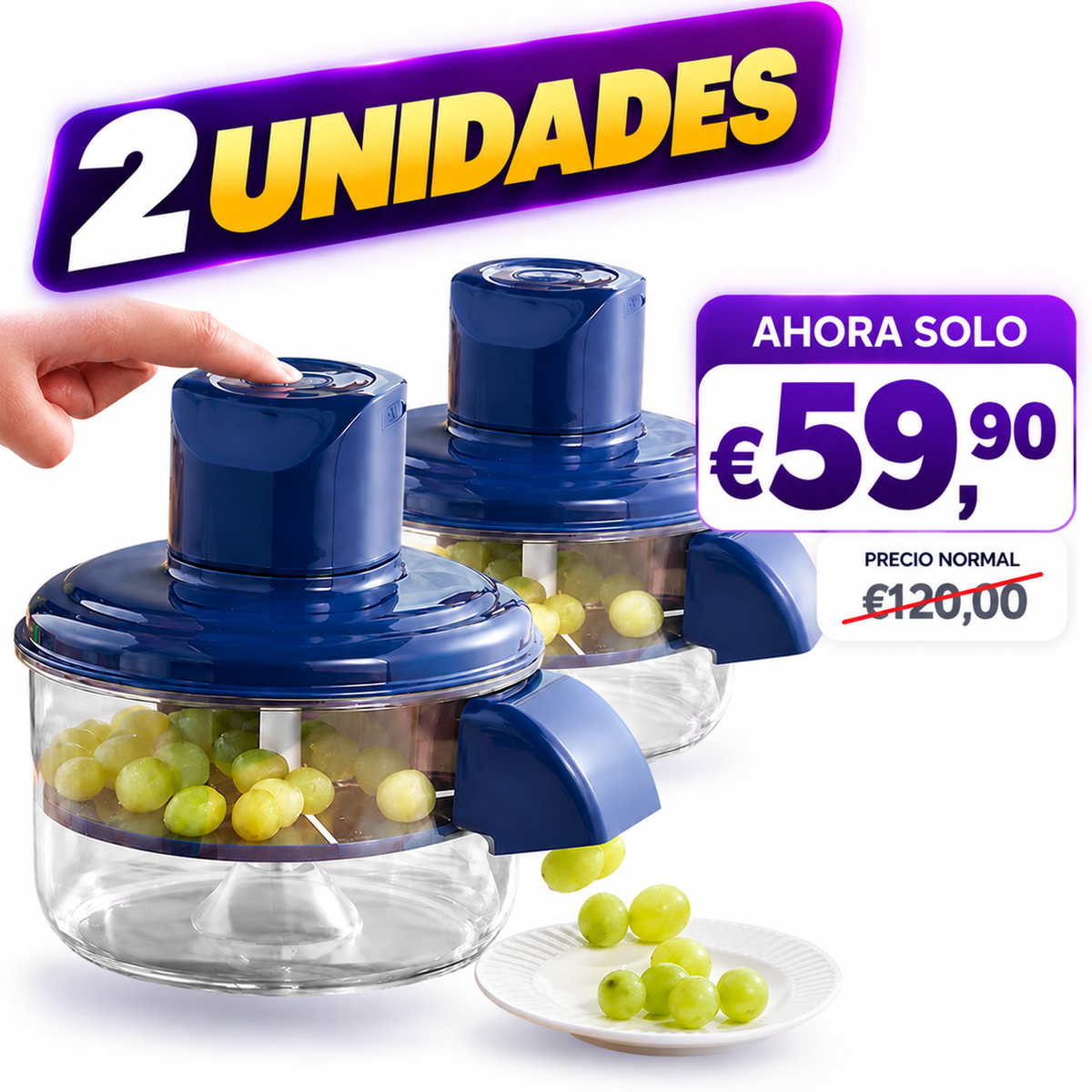 PeelPro™ — Pelador de Frutas 3 en 1