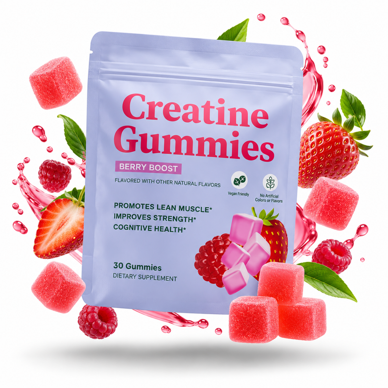 Creatina en Gomitas Berry Boost