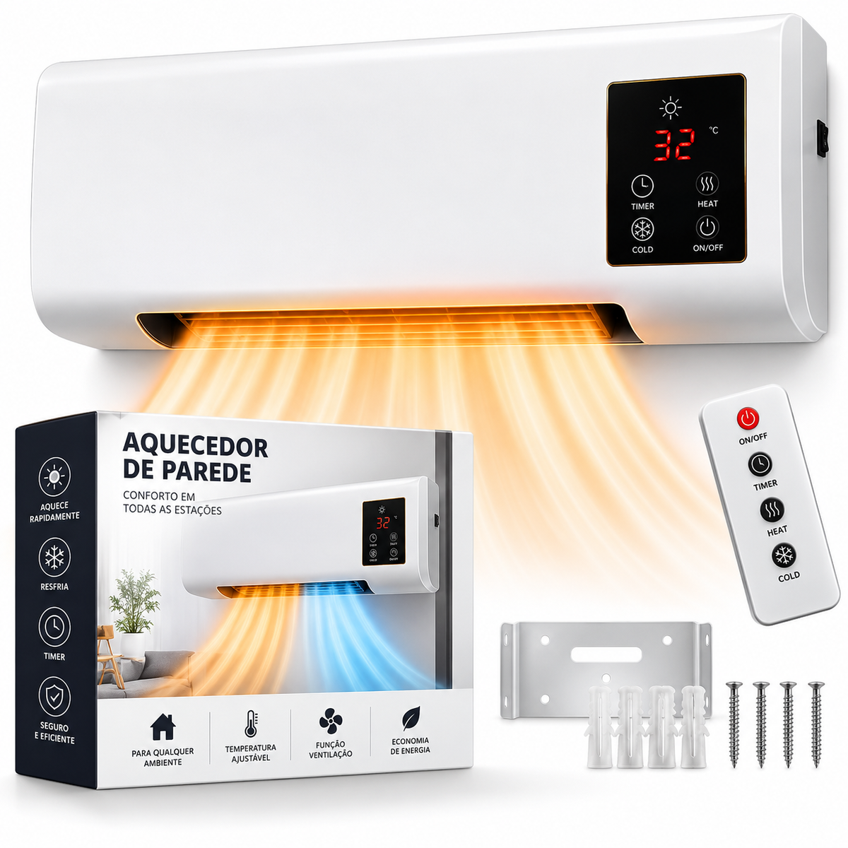 Climatizador Portátil 2 en 1