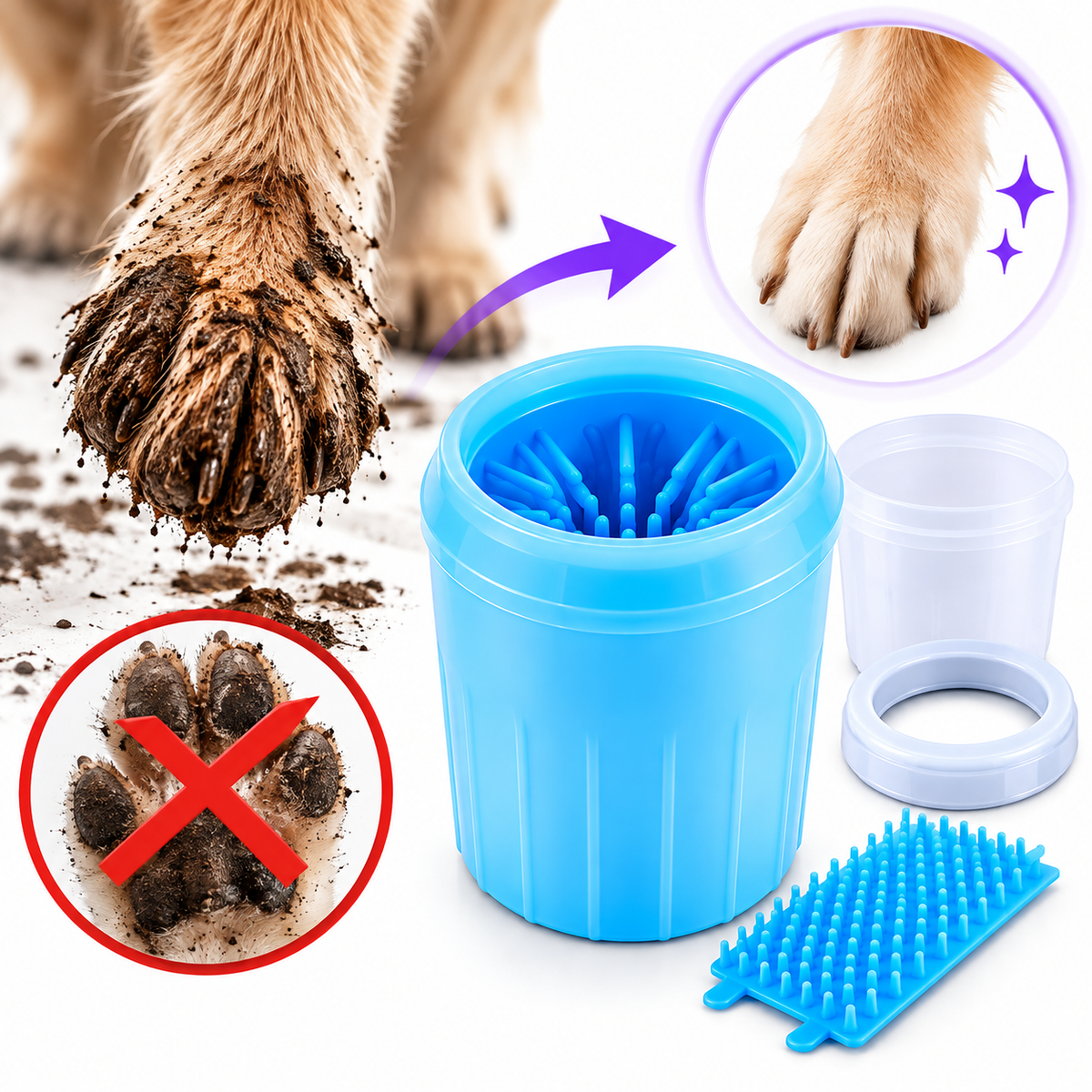 PawClean™ | Limpiador de Patas 🐾