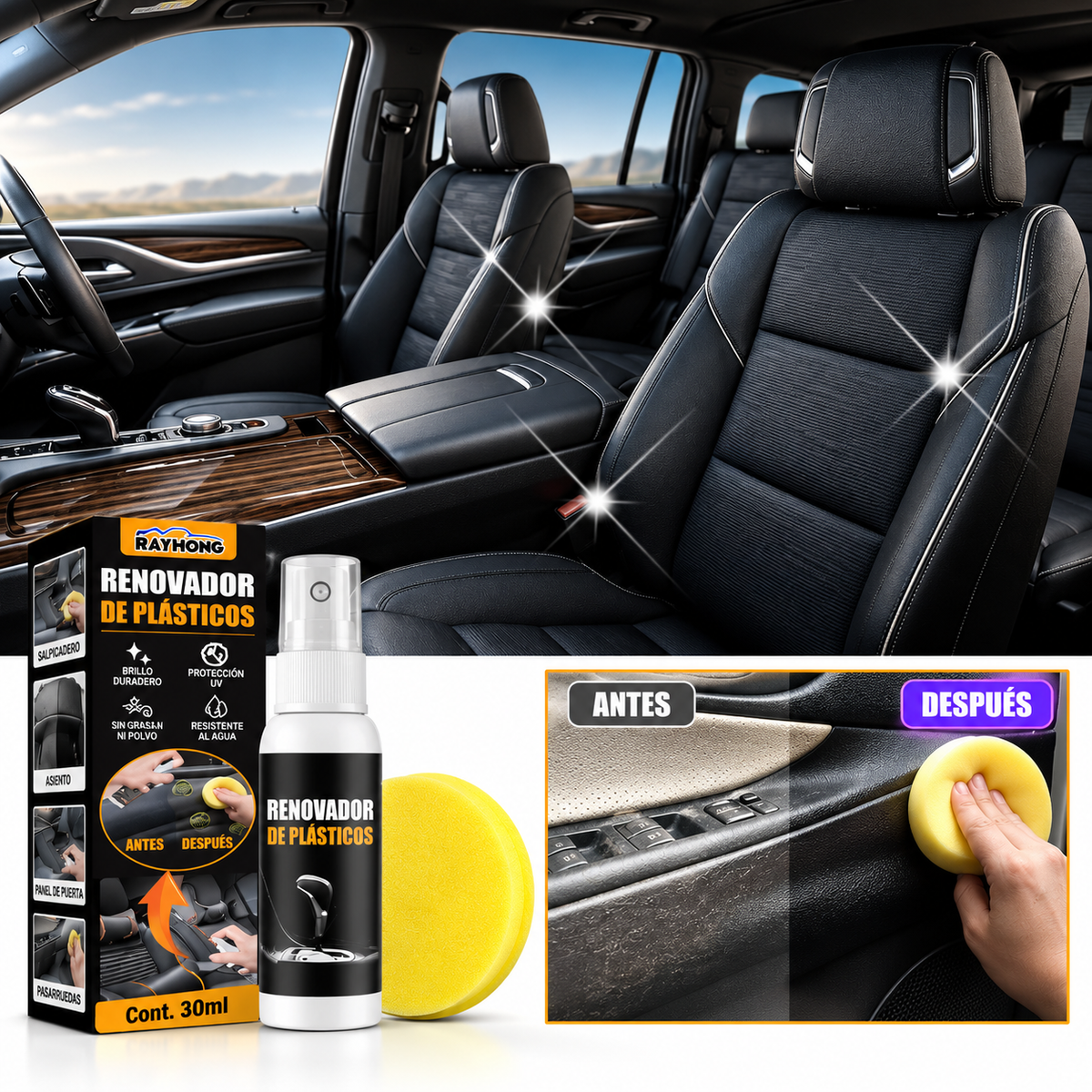 Renovador de Plásticos | BlackRestore🚘