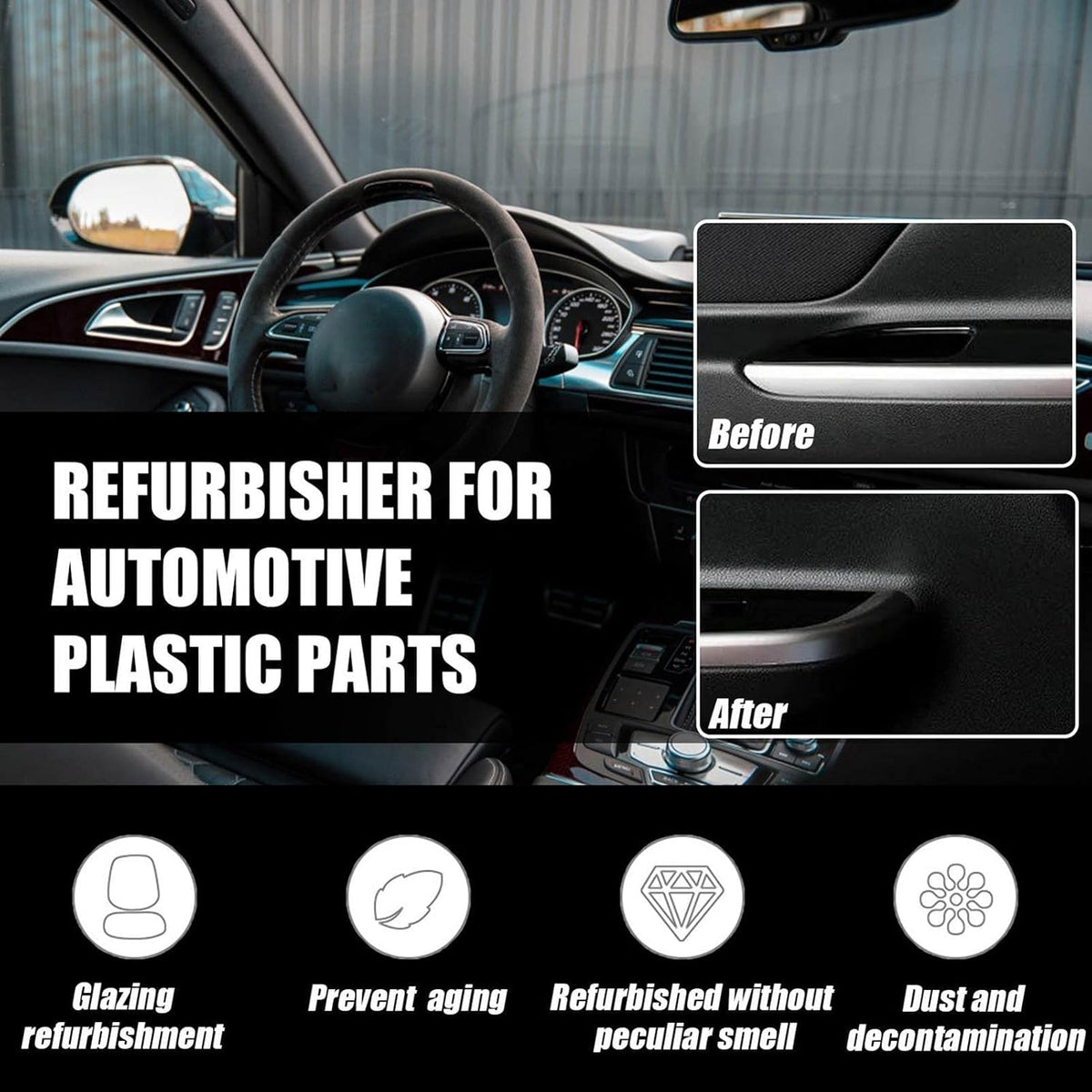 Restaurador de Plásticos y Molduras para Coche - additional image 1