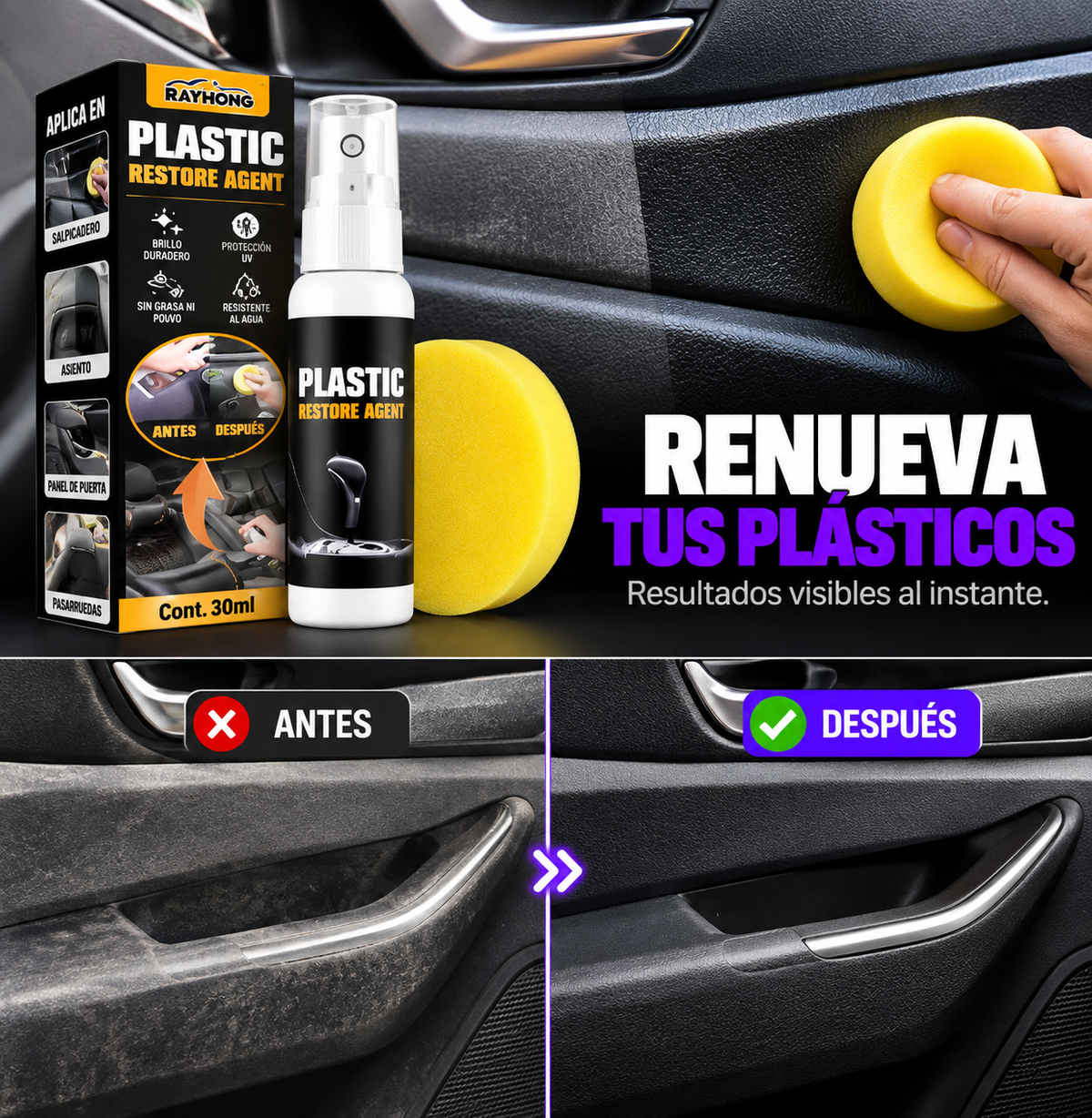 Renovador de Plásticos | BlackRestore🚘