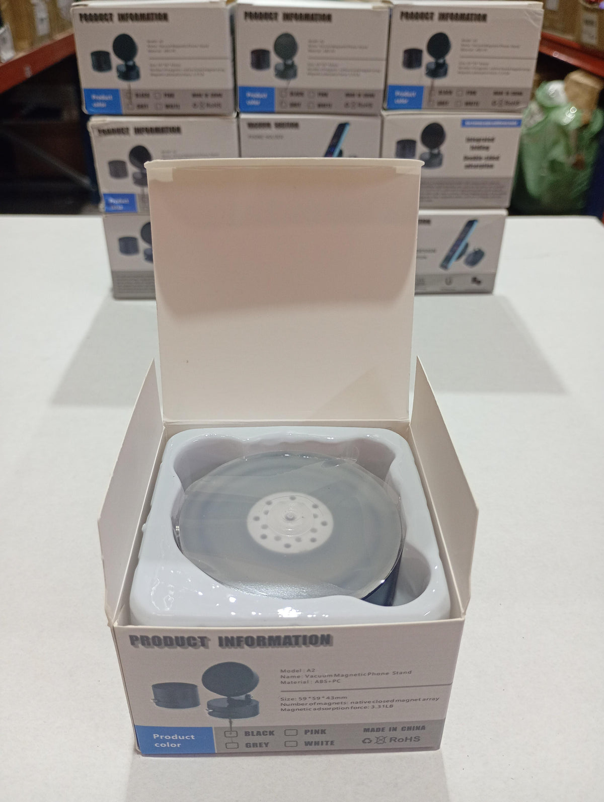 Soporte de teléfono con ventosa giratoria de 360° - additional image 2